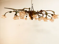 Hot Pamono 18-Light Ceiling Light in Murano Glass