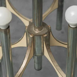 Hot Pamono 15-Light Chandelier attributed to Gaetano Sciolari, 1970s