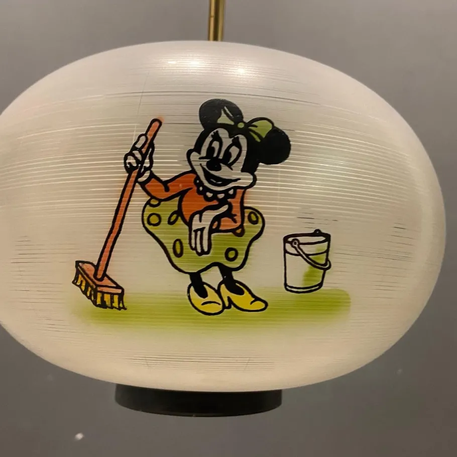 Clearance Pamono Light Pendant with Walt Disney Mickey Mouse from Doria Leuchten, 1950s