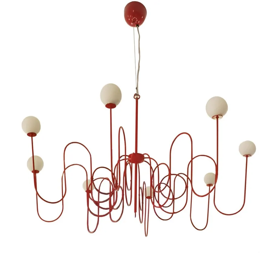 Hot Pamono Lightweight Chandelier by Tom Dixon for Foscarini, Italy, 1995