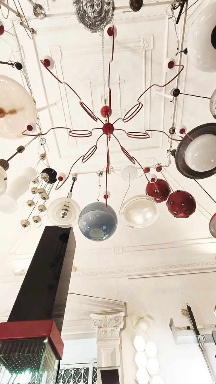 Hot Pamono Lightweight Chandelier by Tom Dixon for Foscarini, Italy, 1995