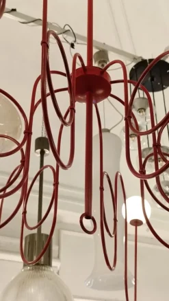 Hot Pamono Lightweight Chandelier by Tom Dixon for Foscarini, Italy, 1995