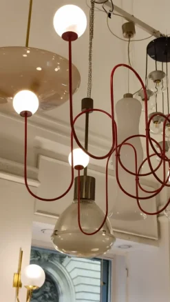 Hot Pamono Lightweight Chandelier by Tom Dixon for Foscarini, Italy, 1995