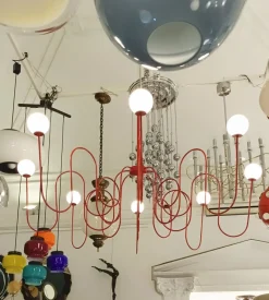 Hot Pamono Lightweight Chandelier by Tom Dixon for Foscarini, Italy, 1995