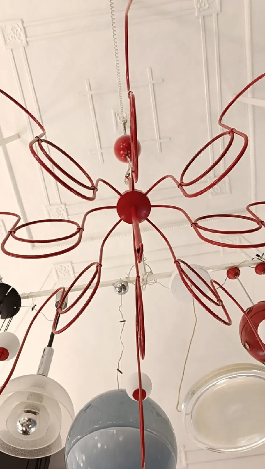 Hot Pamono Lightweight Chandelier by Tom Dixon for Foscarini, Italy, 1995