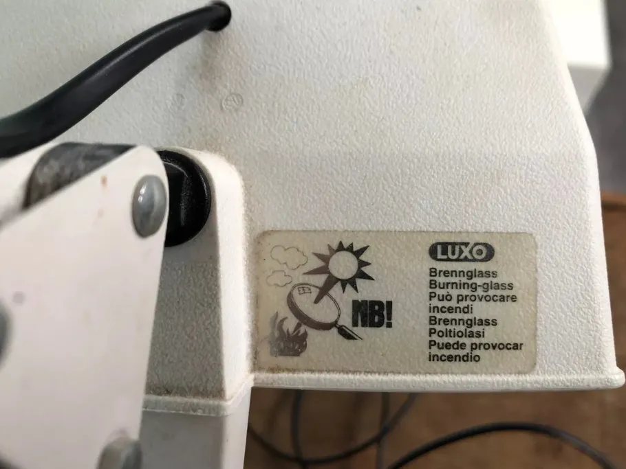 New Pamono LM-2 Argus Desk Table Lamp from Luxo, 1970s