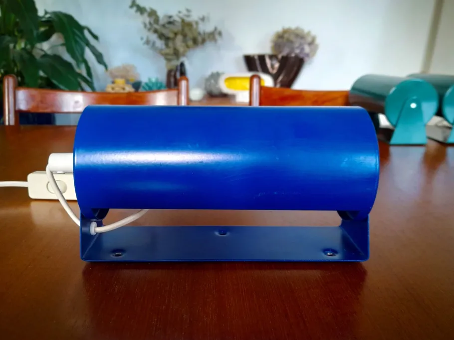 New Pamono Lod Blue Wall Lamp from Ikea, 1986