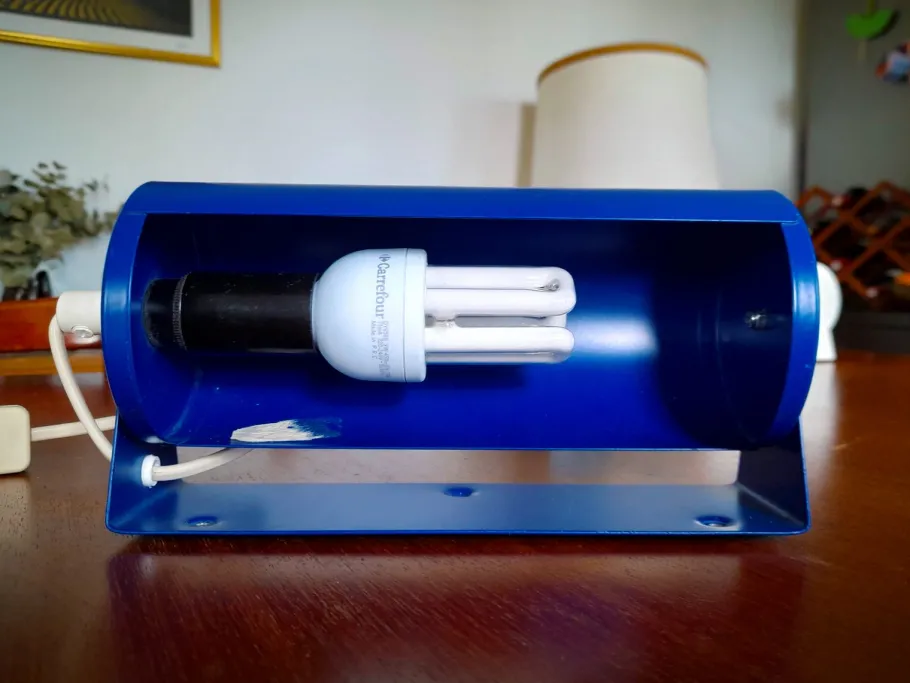 New Pamono Lod Blue Wall Lamp from Ikea, 1986