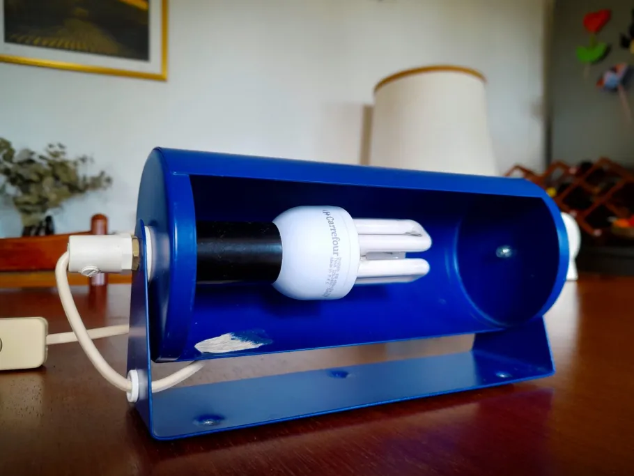 New Pamono Lod Blue Wall Lamp from Ikea, 1986