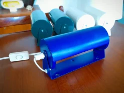 New Pamono Lod Blue Wall Lamp from Ikea, 1986