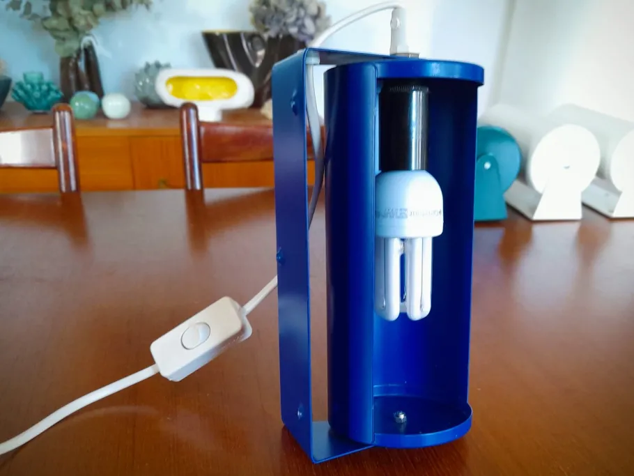 New Pamono Lod Blue Wall Lamp from Ikea, 1986