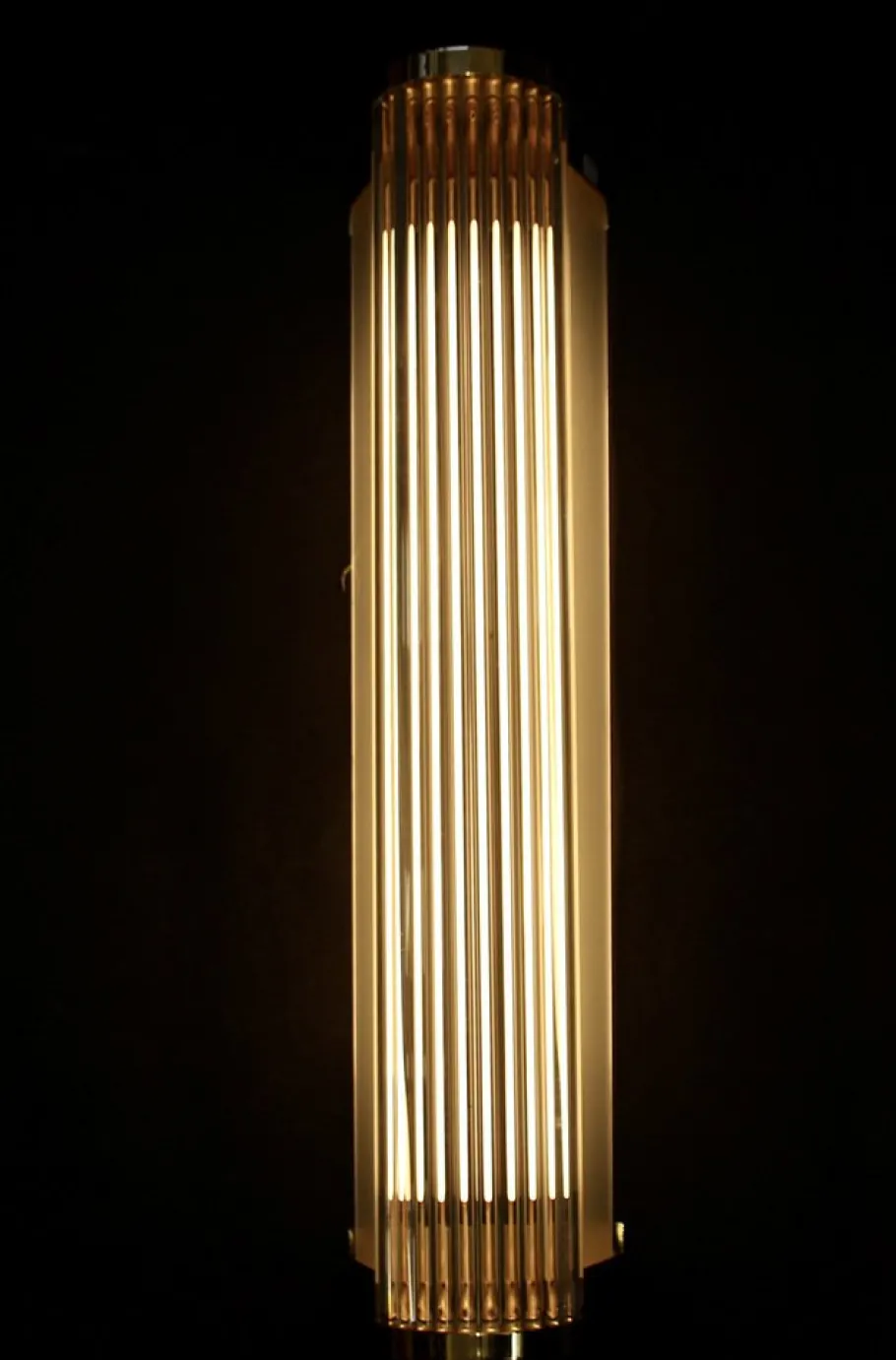Best Pamono Long Cinema Wall Light by Henri Petitot for Atelier Henri Petitot, 1930s