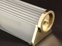 Best Pamono Long Cinema Wall Light by Henri Petitot for Atelier Henri Petitot, 1930s