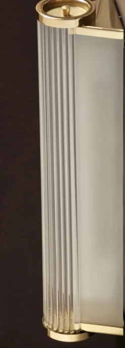 Best Pamono Long Cinema Wall Light by Henri Petitot for Atelier Henri Petitot, 1930s