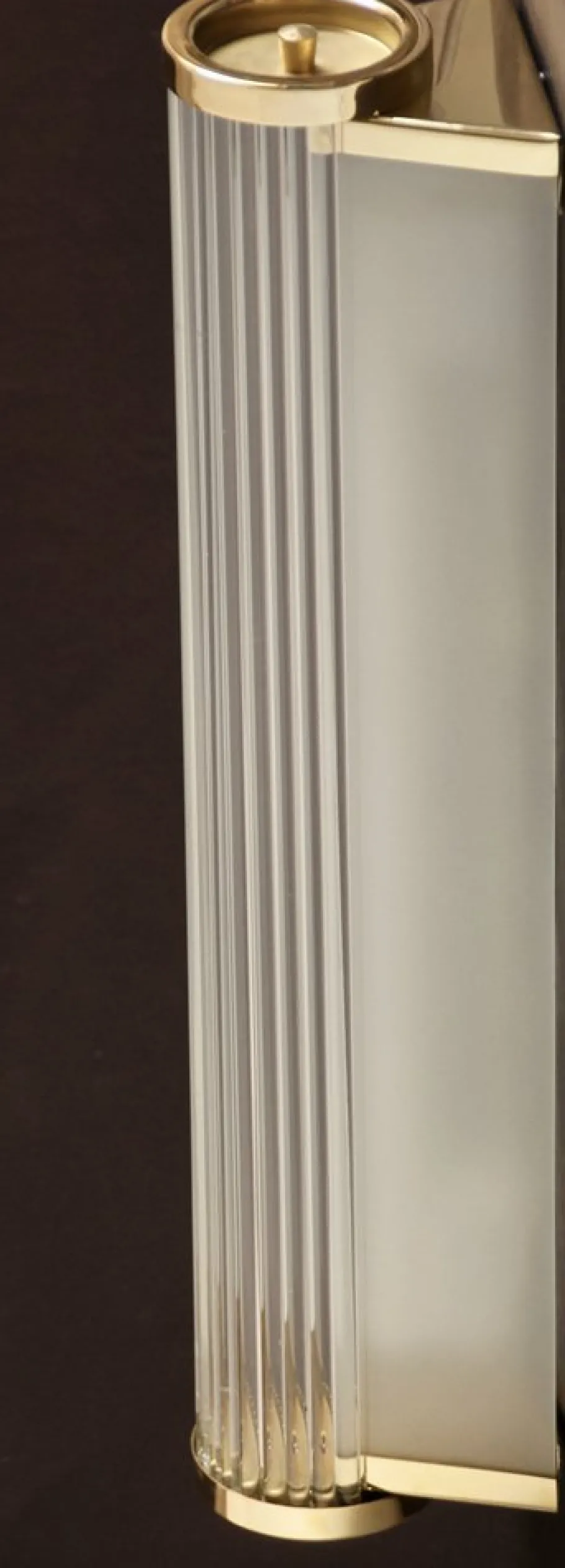 Best Pamono Long Cinema Wall Light by Henri Petitot for Atelier Henri Petitot, 1930s