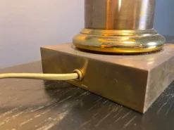 Hot Pamono Lotus Flower Table Lamps from Maison Charles, 1970s, Set of 2