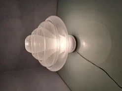 New Pamono Lotus Pullegous Table Lamp in Murano Glass by Carlo Nason for Mazzega, 1980s