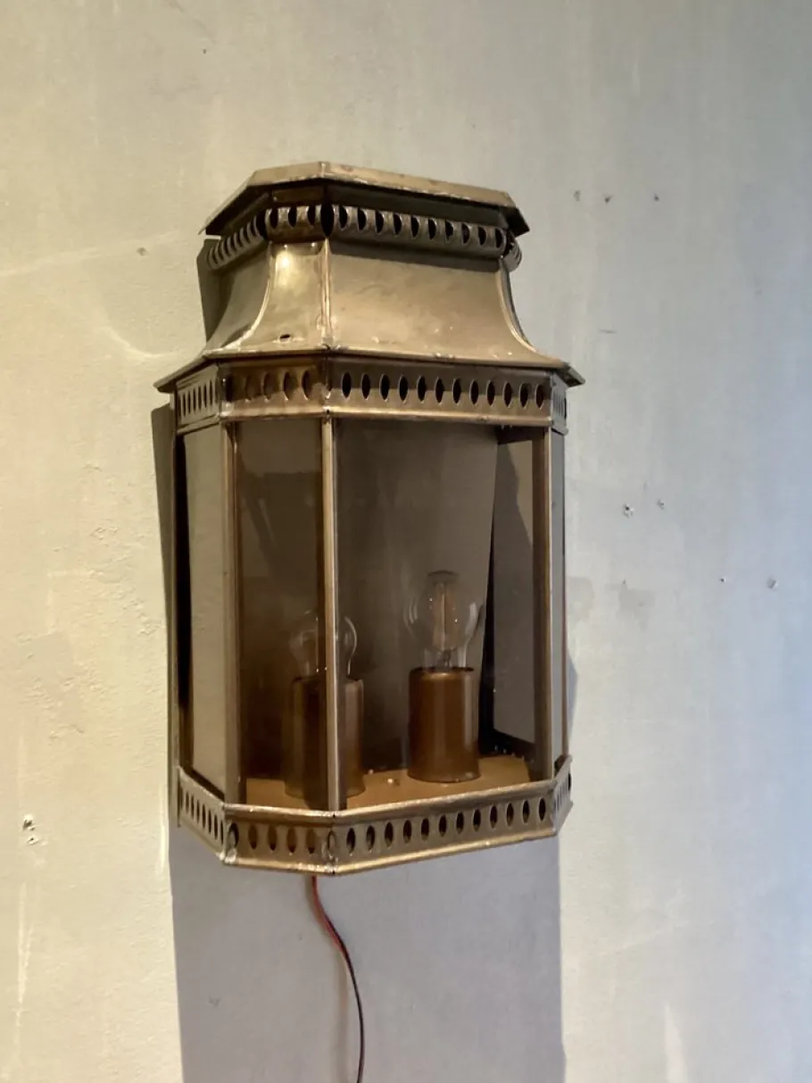 Clearance Pamono Louis Philipe II Garden Wall Lamp from Roger Pladier