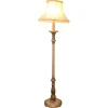 Pamono Louis Philippe Style Painted and Gilt Floor Lamp, 1910s