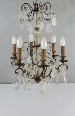 New Pamono Louis XV Cage Chandelier