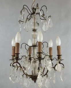 New Pamono Louis XV Cage Chandelier