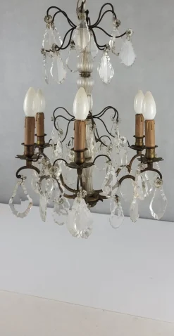 New Pamono Louis XV Cage Chandelier