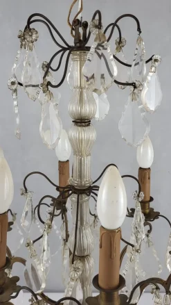 New Pamono Louis XV Cage Chandelier