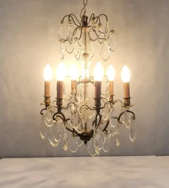New Pamono Louis XV Cage Chandelier