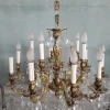 Clearance Pamono Louis XV Style Gilded Bronze Chandelier