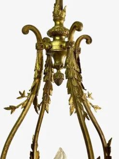 Clearance Pamono Louis Xvi Style Bronze Chandelier