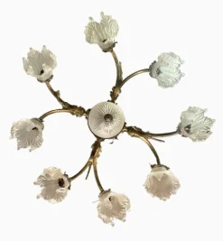 Clearance Pamono Louis Xvi Style Bronze Chandelier