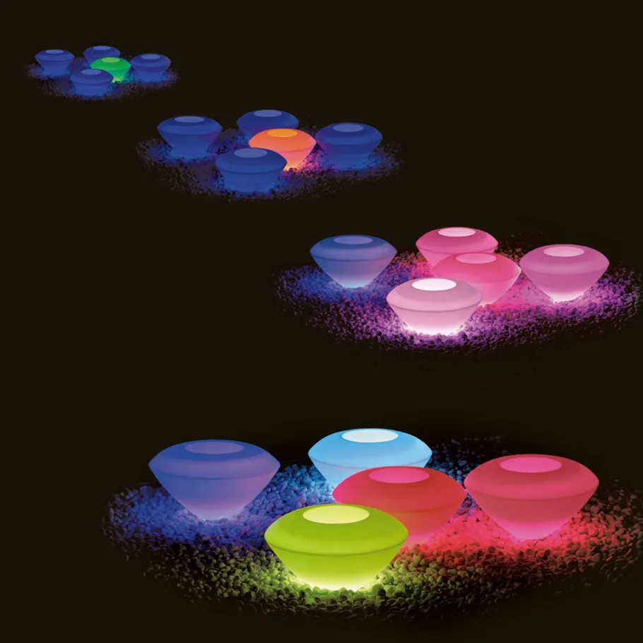 Outlet Pamono Low Density Polyethylene Trotty Garden Light with RGB Light Kit by Giorgio Tesi for VGnewtrend