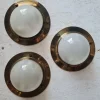 Discount Pamono LPS6 Recessed Lamps attributed to Luigi Caccia Dominioni, 1960s, Set of 3
