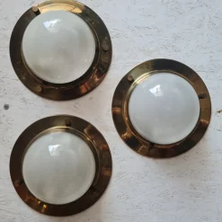 Discount Pamono LPS6 Recessed Lamps attributed to Luigi Caccia Dominioni, 1960s, Set of 3