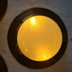 Discount Pamono LPS6 Recessed Lamps attributed to Luigi Caccia Dominioni, 1960s, Set of 3