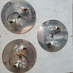 Discount Pamono LPS6 Recessed Lamps attributed to Luigi Caccia Dominioni, 1960s, Set of 3