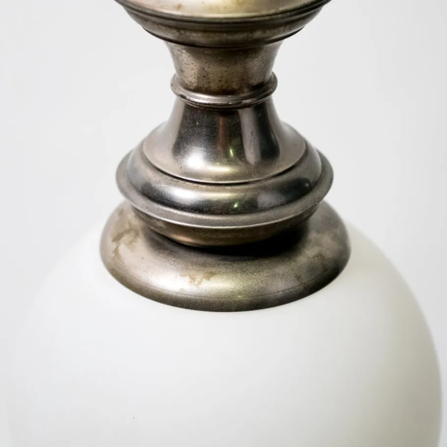 New Pamono LS1 Lamp with Clear Glass Sphere attributed to Luigi Caccia Dominioni for Azucena, 1960s