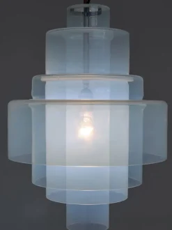 New Pamono LS-120 Pendant Lamp by Carlo Nason from Mazzega, 1970s