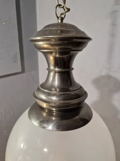 Discount Pamono Ls1 Pendant Lamp with Clear Glass Sphere by Luigi Caccia Dominioni for Azucena, 1960s