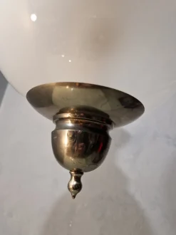 Discount Pamono Ls1 Pendant Lamp with Clear Glass Sphere by Luigi Caccia Dominioni for Azucena, 1960s