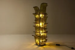 Pamono LT 320 Cactus Floor Lamp in Yellow Murano Glass by Carlo Nason for Mazzega, Italy, 1960s