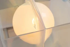 New Pamono LT323 Table Lamp in Opaline Glass by Carlo Nason for Mazzega, 1970s