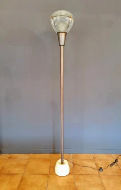 Best Pamono LTe7 Model Floor Lamp by Ignazio Gardella for Azucena, Italy, 1950s