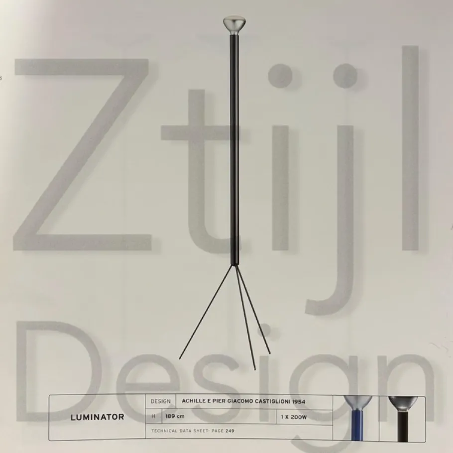 Hot Pamono Luminator Floor Lamp by Castiglioni for Flos, 1990s