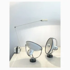 Sale Pamono Luna Bi Wall Lights from Philips, 1970s, Set of 2