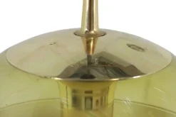 New Pamono Magic Eye Hanging Lamp in Glass from Peill & Putzler