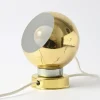 Pamono Magnetic Golden Globe Table Lamp from Reggiani, 1970s