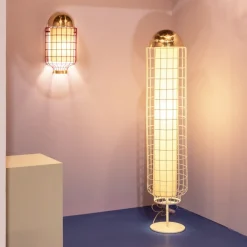 New Pamono Magnolia Floor Lamp with Lacquered Top by Utu Soulful Lighting