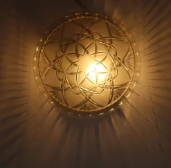 Discount Pamono Mandala Stars Wall Light, 1970s