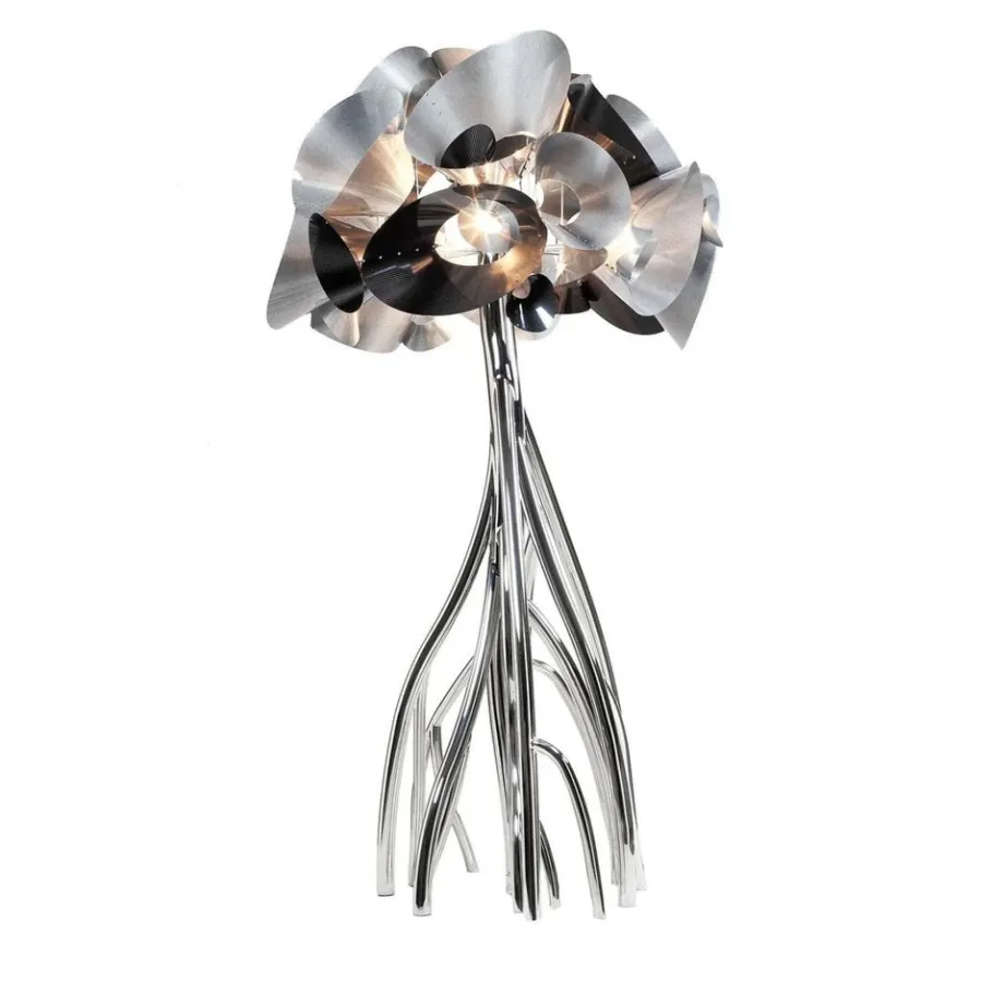 Sale Pamono Mangrovia Em Floor Lamp in Stainless Steel and Aluminum by Barberini & Gunnell